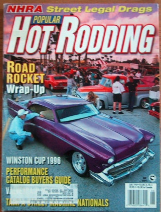 POPULAR HOT RODDING 1996 JUNE - CUSTOM BUICK, NASCAR, NHRA